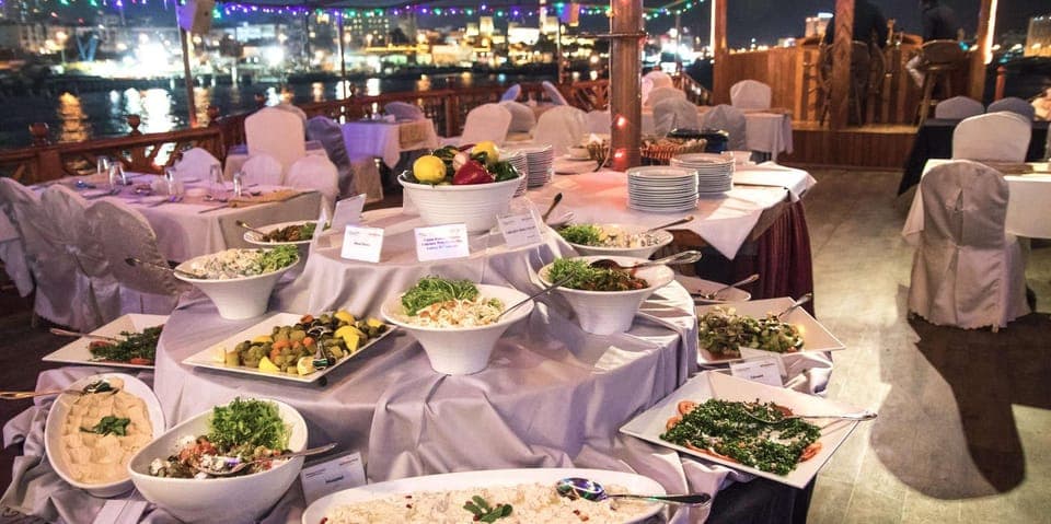 Dubai Creek Luxury Dinner Dhow Cruise - Image 2
